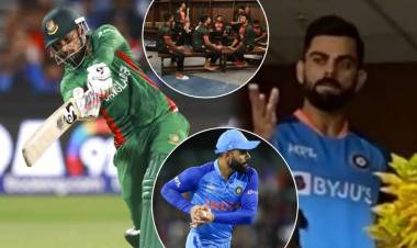 भारताच्या विजयानंतर विराट डायनिंग हॉलमध्ये बसलेल्या लिटन दास जवळ गेला अन्…