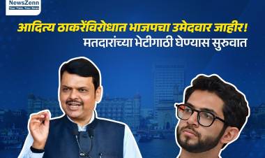 आदित्य ठाकरेंविरोधात भाजपचा उमेदवार जाहीर! मतदारांच्या भेटीगाठी घेण्यास सुरुवात