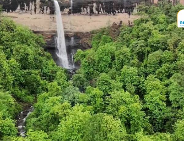 स्वर्गापेक्षा सुंदर, रायगड जिल्ह्यातील धपकी धबधबा प्रवाहित, पर्यटकांची गर्दी