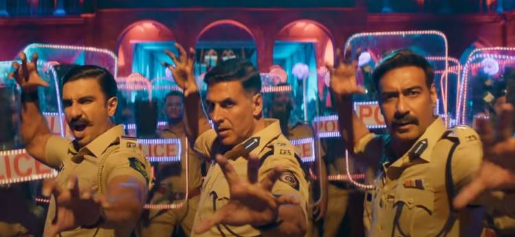 सूर्यवंशी गाणे आयला रे अल्लाचा टीझर; अक्षय कुमार, अजय देवगण, रणवीर सिंह एकत्र डान्स फ्लोरवर